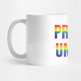 Rainbow Proud Uncle LGBTQ Pride Mug